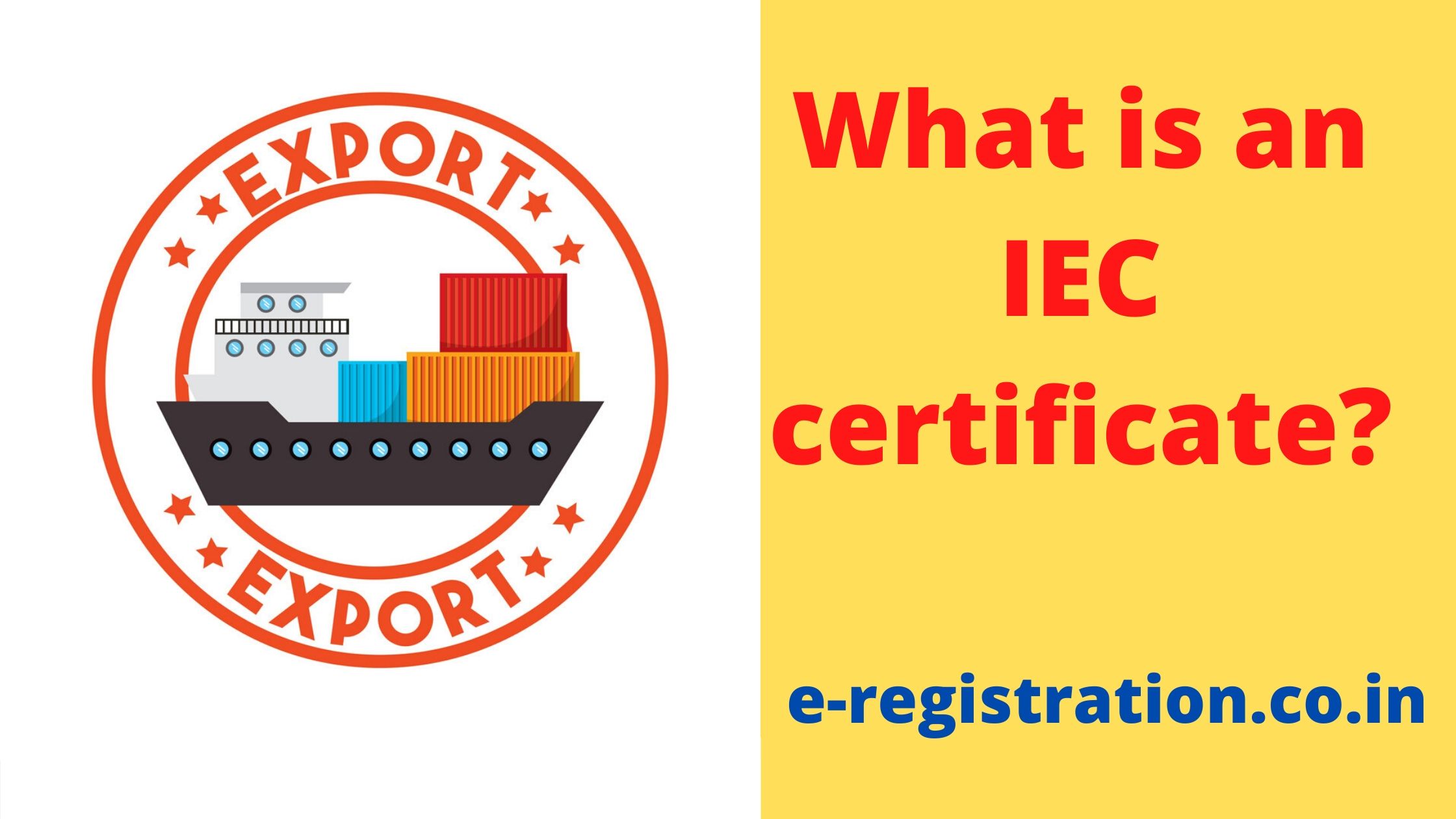 E reg. IEC Certificate.